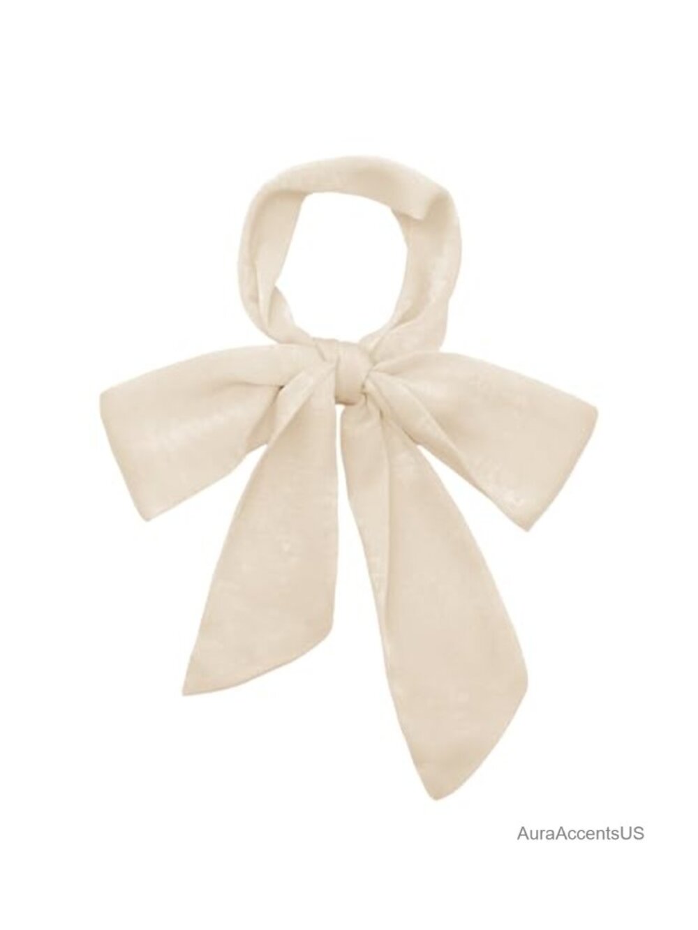Silk Scarf for Women - Satin Skinny Neck Scarf